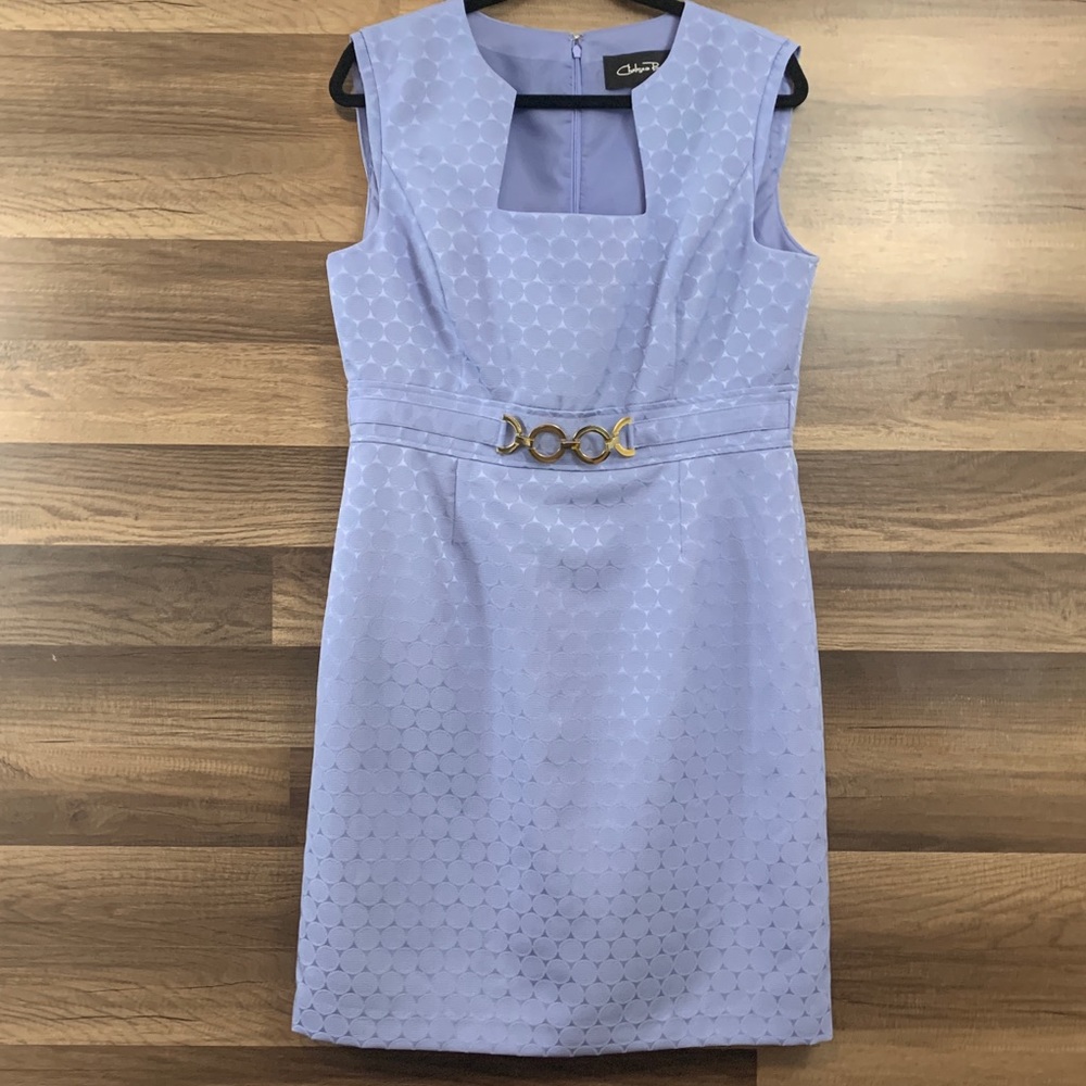 Chelsea Rose Periwinkle Sleeveless Dress Size 12
